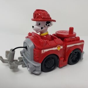 Paw Patrol Spin Master Marshall Rescue Firetruck With Tow Hook Minor Flaw